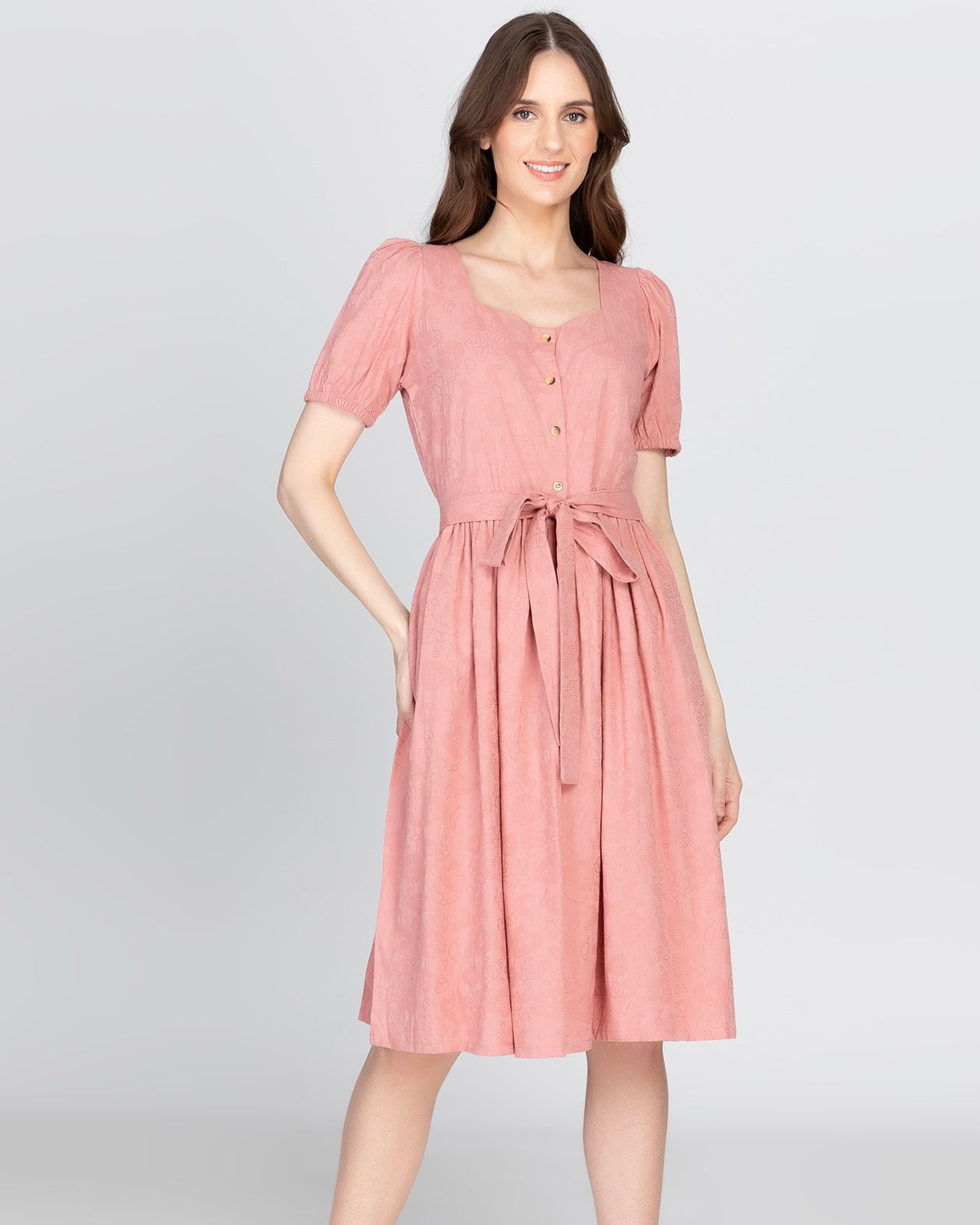 Jasmine Carnation Pink Dress 0010 – Luv ...